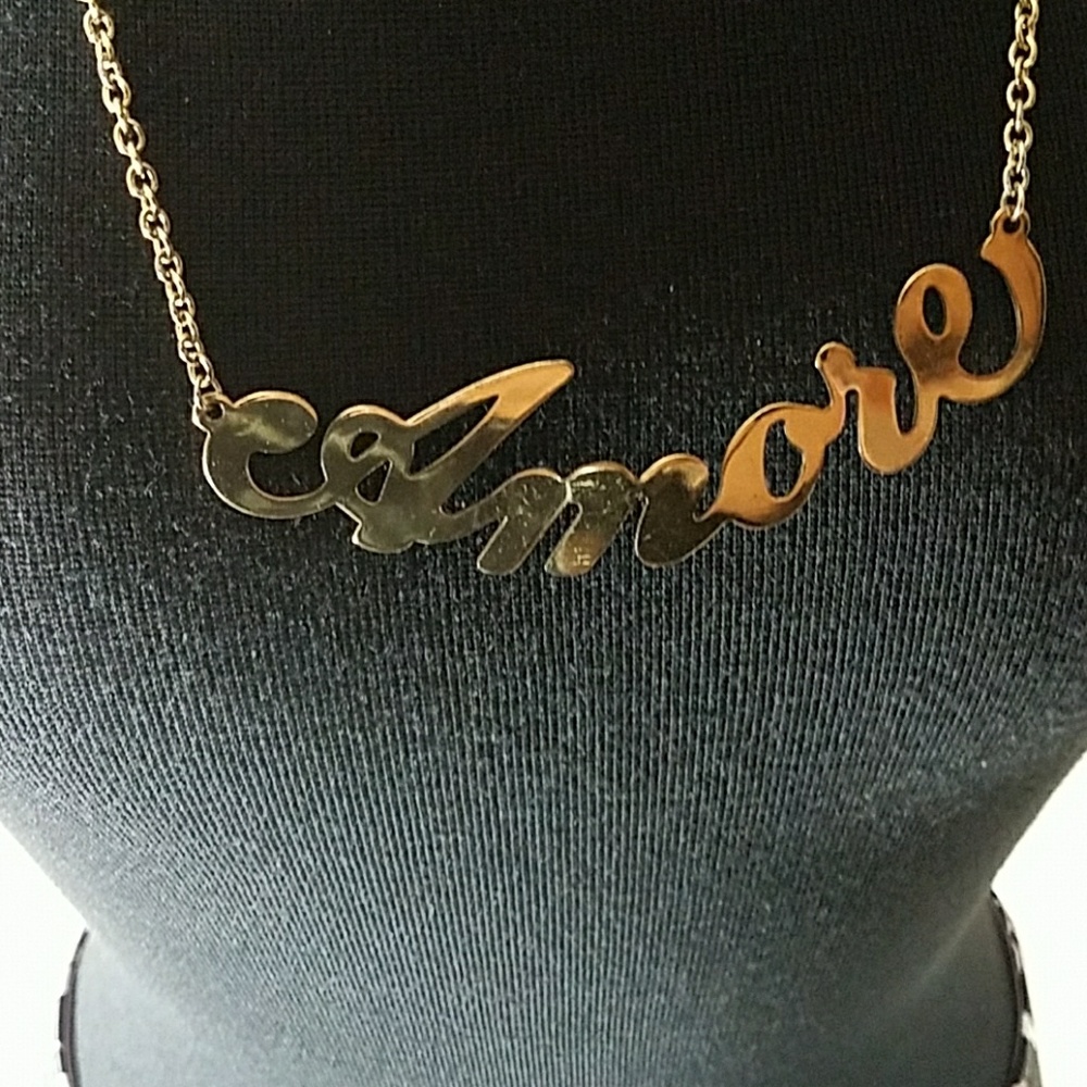 Amore Chain Necklace with Lobster Claw Clasp
